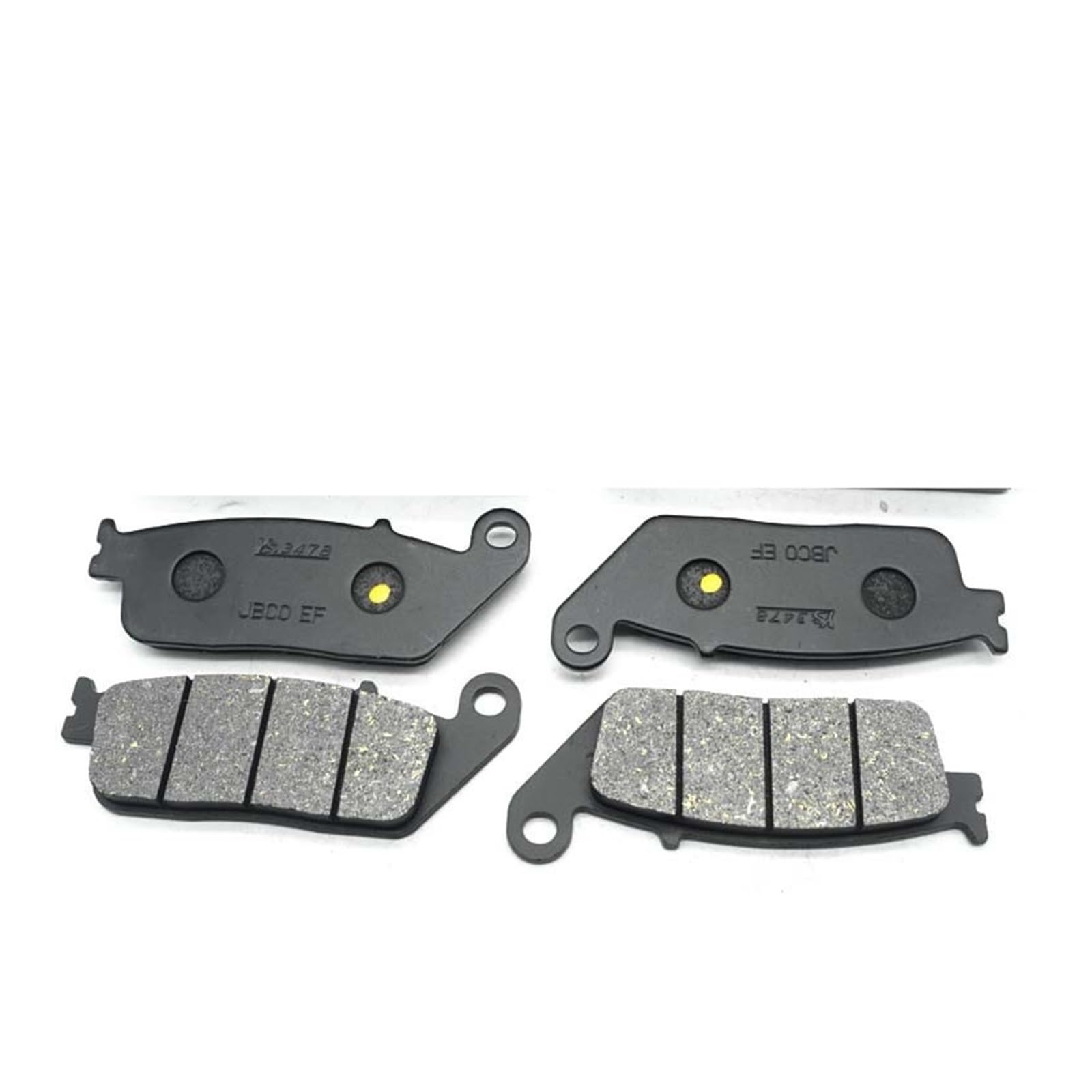 Motorrad-Bremsscheiben-Set for vorne und hinten, for S-UZ RF400R 1995 1996, RF400V 1994, GSF600 B-and 600 1995-1997 1998 1999(2 Front Brake Pads) von GUOFHUIO