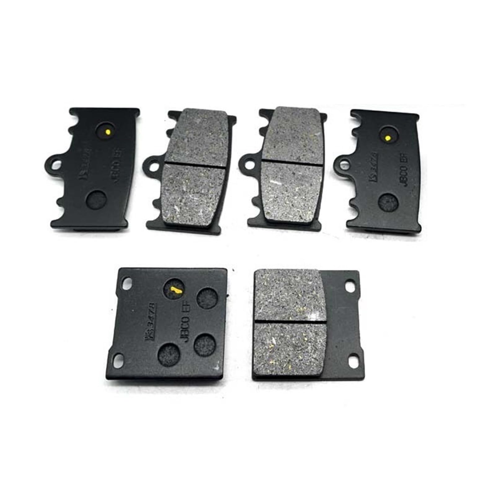 Motorrad-Bremsscheiben-Set vorne und hinten, for K-AWASA ZX400 ZXR400R 1989 ZX750 Ni-nj ZX-7 1993 1994 1995 ZX 750 400 ZXR(Whole Set) von GUOFHUIO