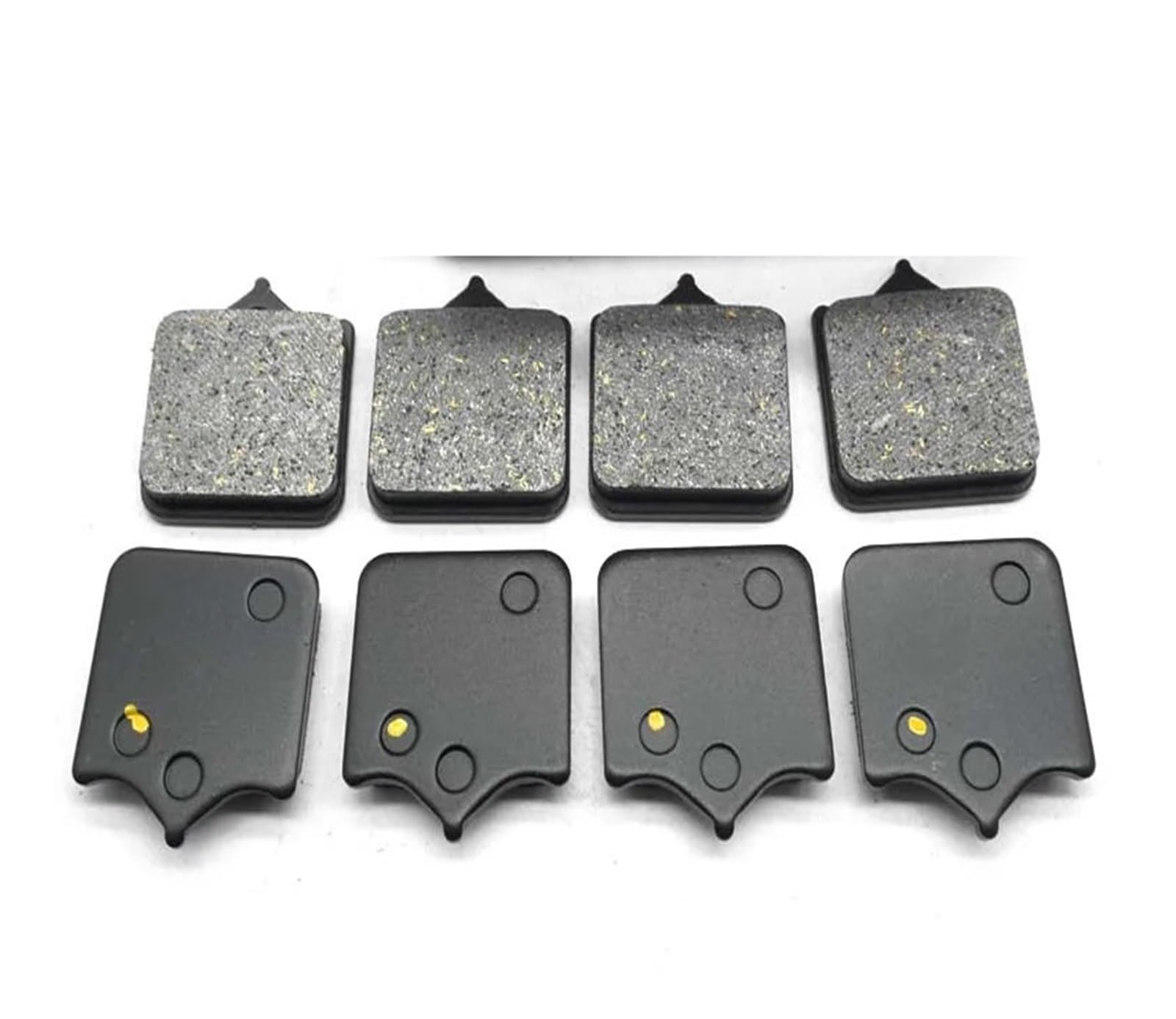 Motorrad-Bremsscheibenbeläge vorne und hinten, Set for A-PRILI RSV1000 T-uono R Fa-ctory ABS 2006 2007 2008 2009 2010 2011 2012(4 Front Brake Pads) von GUOFHUIO