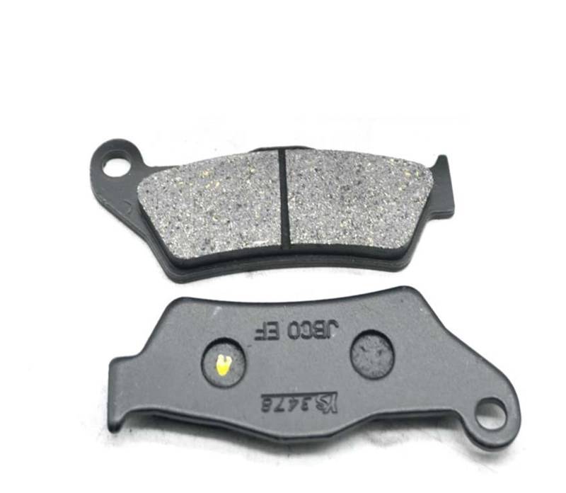 Motorrad-Bremsscheibenbeläge vorne und hinten, Set for K-TM Su-permoto 990 2007 2008 2009 2010 2011 Supe-rmoto T 990 2009–2013(Rear Brake Pads) von GUOFHUIO