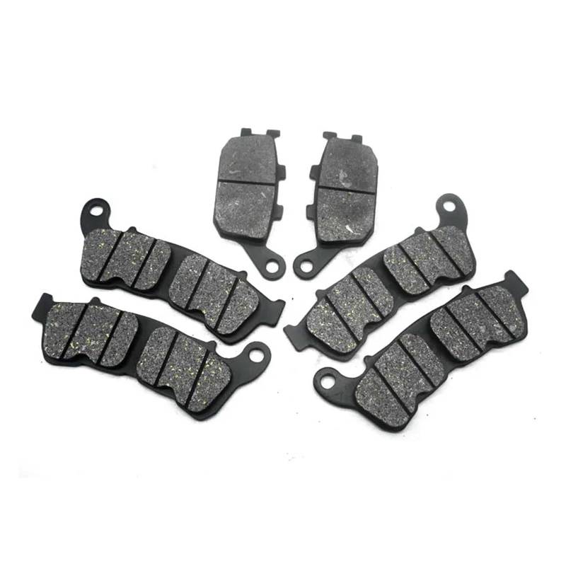 Motorrad Vorne Hinten Bremsbeläge Kit Teile Set for HD CBF1000 ABS 2006-2010 CB1100AA CB1100 2010-2017 CB1100AB AC CB 1100(Whole Set) von GUOFHUIO