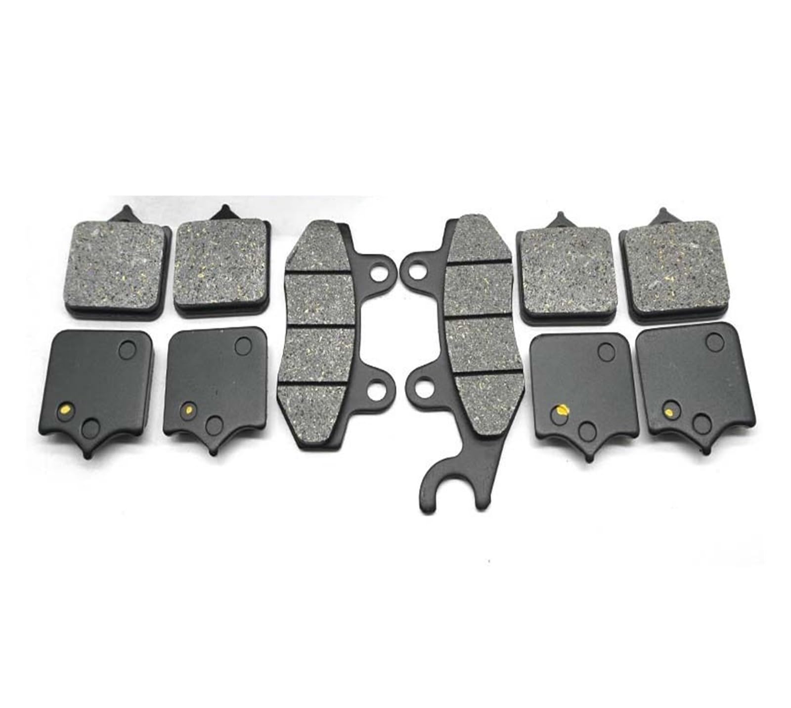 Motorrad Vorne Hinten Bremsbeläge Kit for T-RIUMP Sp-eed Tri-iple 1050 2008 2009 2010 2011 2012 2013 2014 2015(Whole Set) von GUOFHUIO