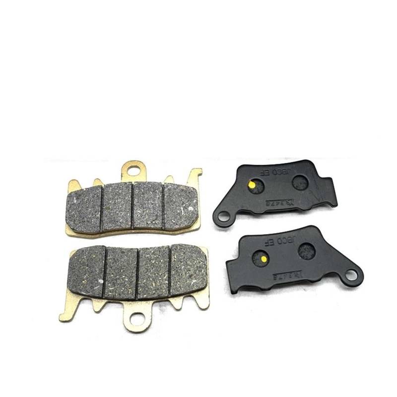 Motorrad Vorne Hinten Bremsbeläge Kits Set Teile for DCT Sc-rambler Night Shif 803 2020 2021 2022 2023(Whole Set) von GUOFHUIO