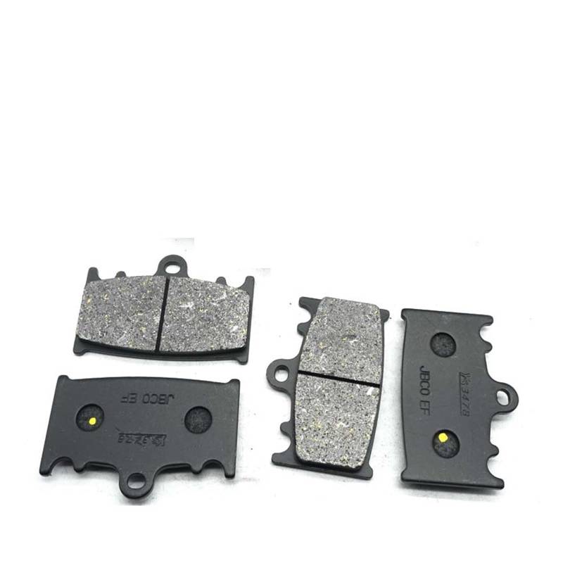 Motorrad Vorne Hinten Bremsbeläge Kits Set Teile for S-UZ SV650 2019 V Strom 650 ABS 2020 2021 2022 2023 2024 SV650A SV650X SV(2 Front Brake Pads) von GUOFHUIO