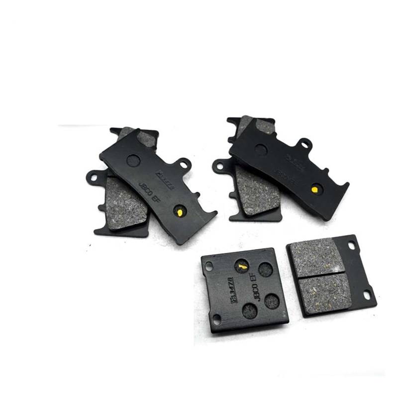 Motorrad Vorne Hinten Bremsbeläge Kits Set for S-UZ GSF1200Z 2005 GSF1200S Band 1200 2000 2001 2002 2003 2004-2005 GSF1200(Whole Set) von GUOFHUIO