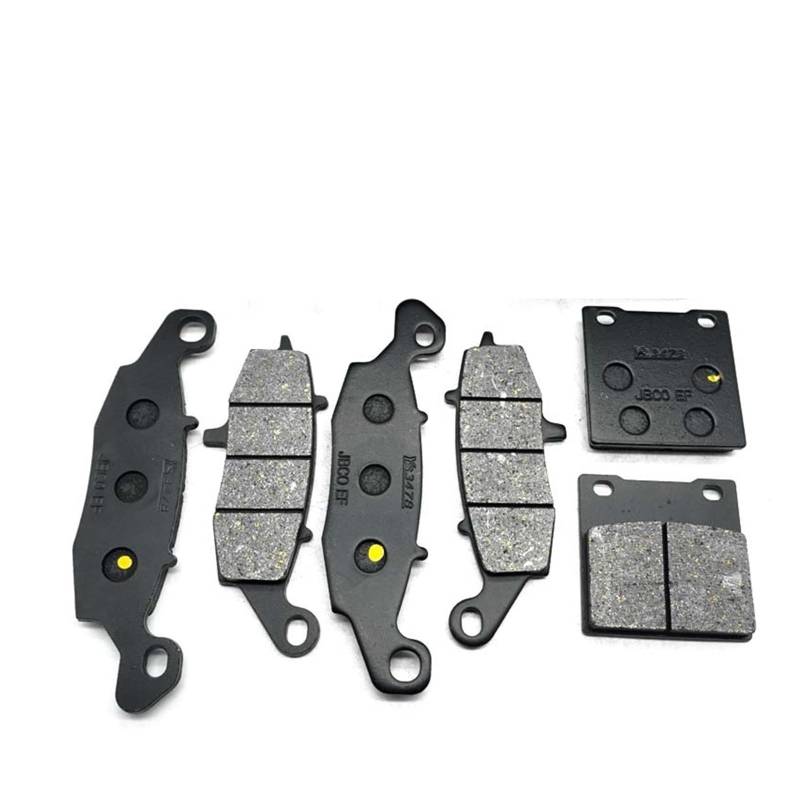 Motorrad Vorne Hinten Bremsbeläge Kits Set for S-UZ GSX750 Inazu 750 1998 GSX750F Kata 750 1998-2003 2004 2005 2006(Whole Set) von GUOFHUIO