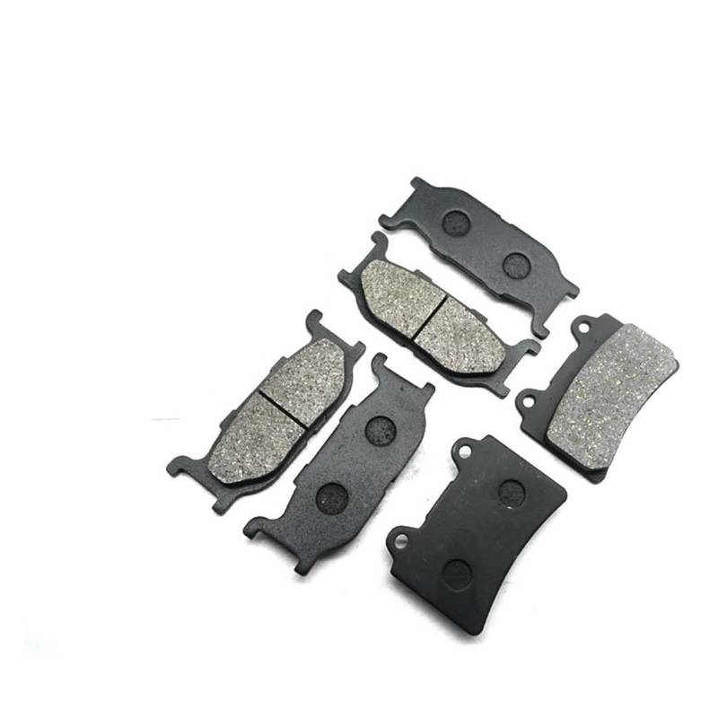 Motorrad Vorne Hinten Bremsbeläge Kits Set for Y-AM XV1600AS 2001 2002 2003 XV1600AT Ro-a S-ta Si-lve Ra-d 1999-2003 XV1600ATLE(Whole Set) von GUOFHUIO