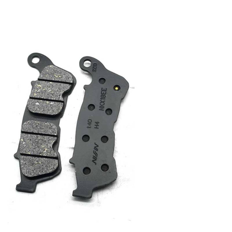 Motorrad Vorne Hinten Bremsbeläge Kits for HD VT1300CTA 2013-2019 VT1300CRA ABS 2010-2016 VT1300CSA 2010-2019 VT 1300 CTA(Front Brake Pads) von GUOFHUIO