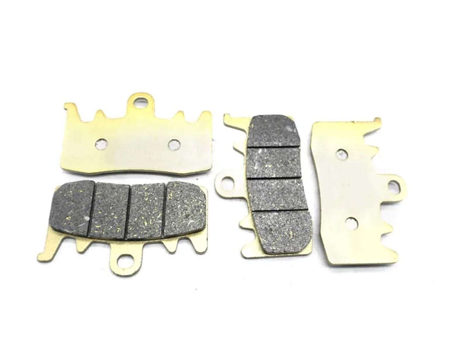 Motorrad Vorne Hinten Bremsbeläge kits Set Teile for T-RIUM Street T-riple R 675 2009 2010 2011 2012(2 Front Brake Pads) von GUOFHUIO