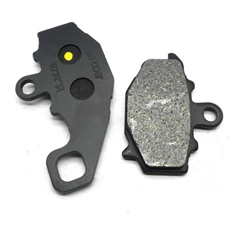 Motorrad Vorne Hinten Bremsbeläge kits Set for KA-WASA ZR400 Z-eph 400 1993 1994 1995 ZRX400 ZR550 Ze-ph 550 1993-1998 ZR(Rear Brake Pads) von GUOFHUIO