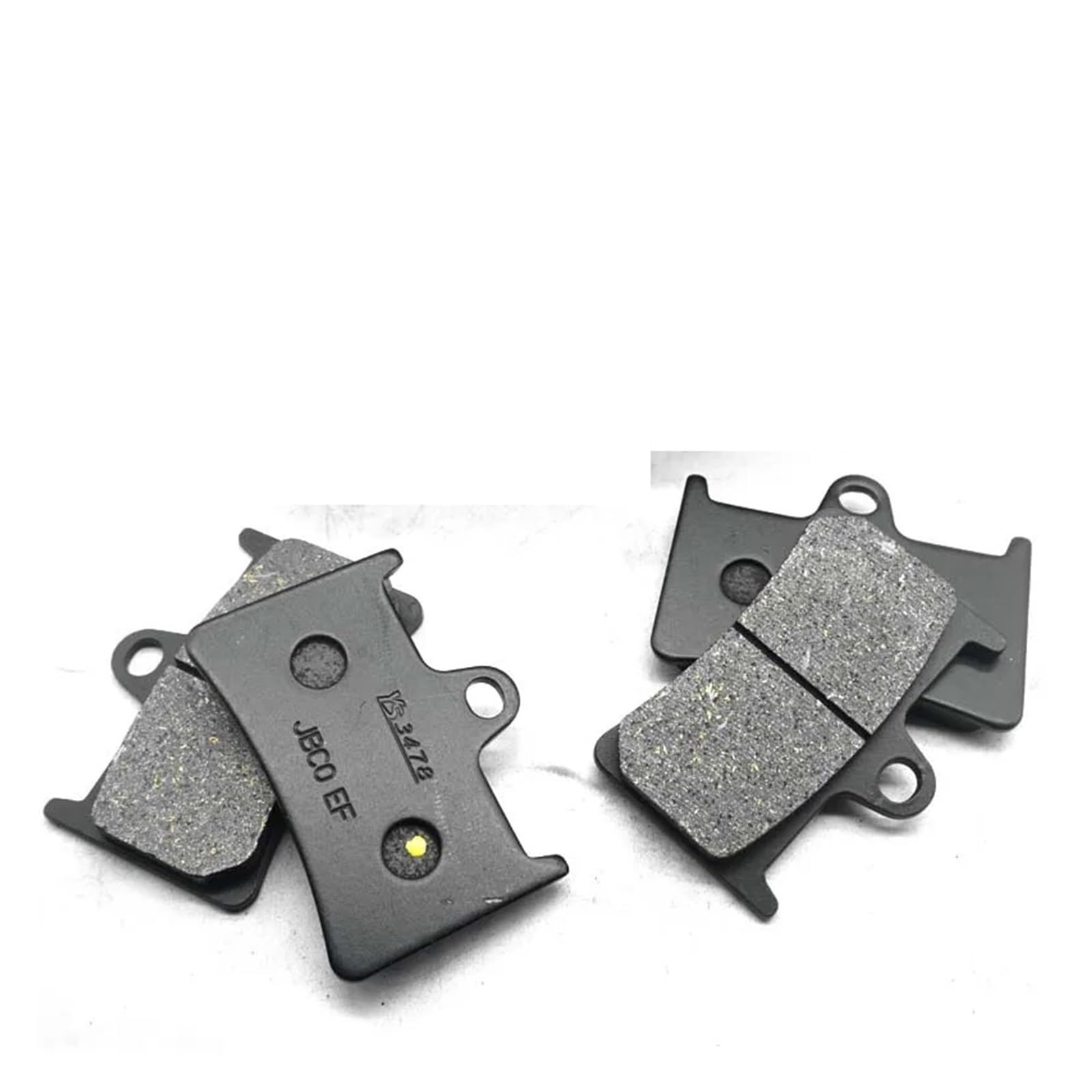 Motorrad Vorne Hinten Bremsbeläge kits Set for Y-AM MT-09SP 2021 2022 2023 MT-09TRA 2015 2016 2017 2018 2019 MTT890D ABS 2023(2 Front Brake Pads) von GUOFHUIO