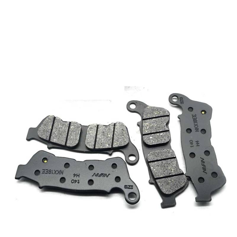 Motorrad Vorne Hinten Bremsbeläge kits set for HD CB1100AA CB1100 Typ I ABS 2010 2011 2012 2013 2014 2015 2016 2017 CB1100AB(2 Front Brake Pads) von GUOFHUIO