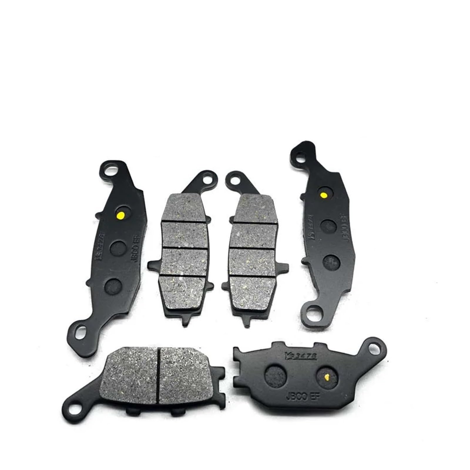 Motorrad Vorne Hinten Bremsscheiben Pads Kits Set Teile for S-UZ DL650A V-Strom 650 ABS 2020 2023 2024 2007-2021 DL(Whole Set) von GUOFHUIO