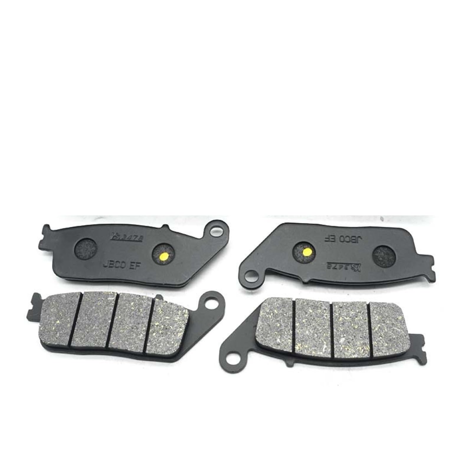 Motorrad Vorne Hinten Bremsscheiben Pads Kits Set Teile for T-RIU Street Tri-iple S A2 660 2017 2018 2019 2020(2 Front Brake Pads) von GUOFHUIO