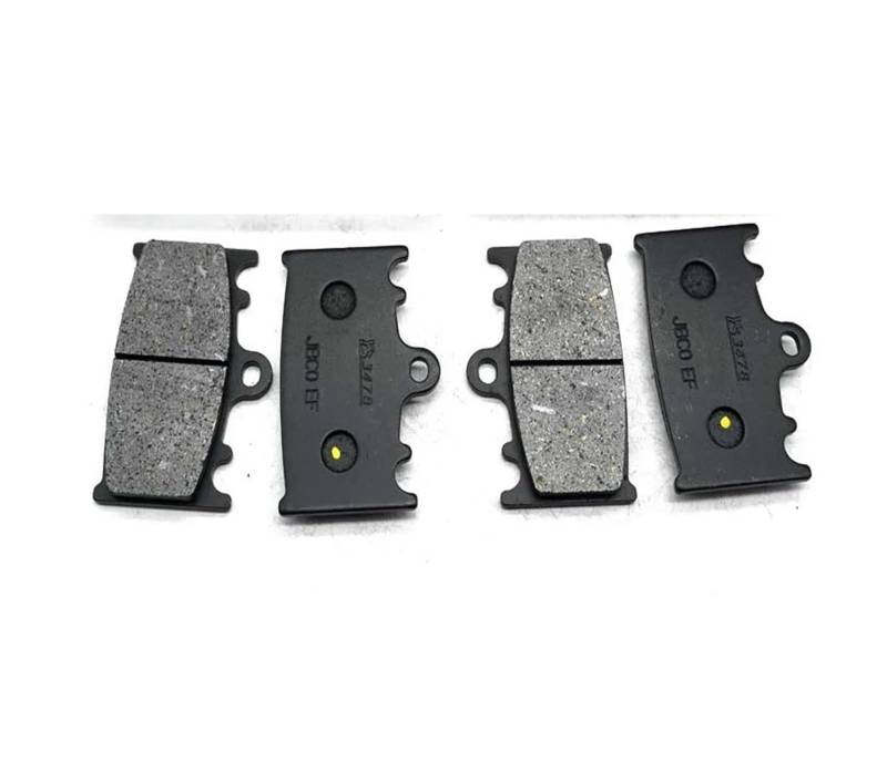 Motorrad vorne hinten Bremsbeläge Kits for KA-WASA ZX400 ZXR400 1988 1989 ZX750 N-inj ZX-7 1989 1990 1991 1992 ZXR ZX 400 450(2 Front Brake Pads) von GUOFHUIO