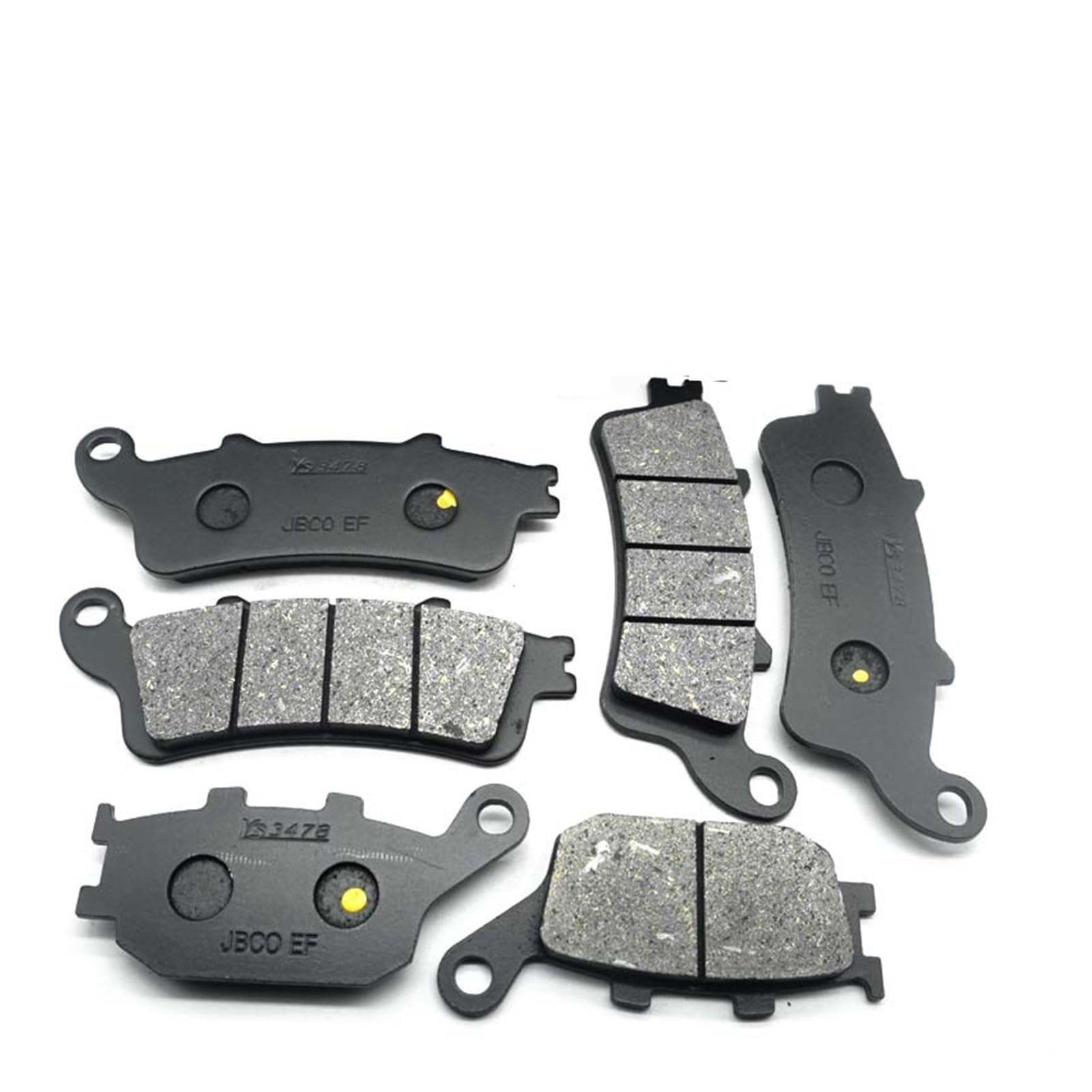 Motorrad vorne hinten Bremsscheibenbeläge for K-AWA EN650 Vu-lcan S ABS 2015–2023 EN650D 2017 2018 2019 2020 2021 2022 2023(Whole Set) von GUOFHUIO