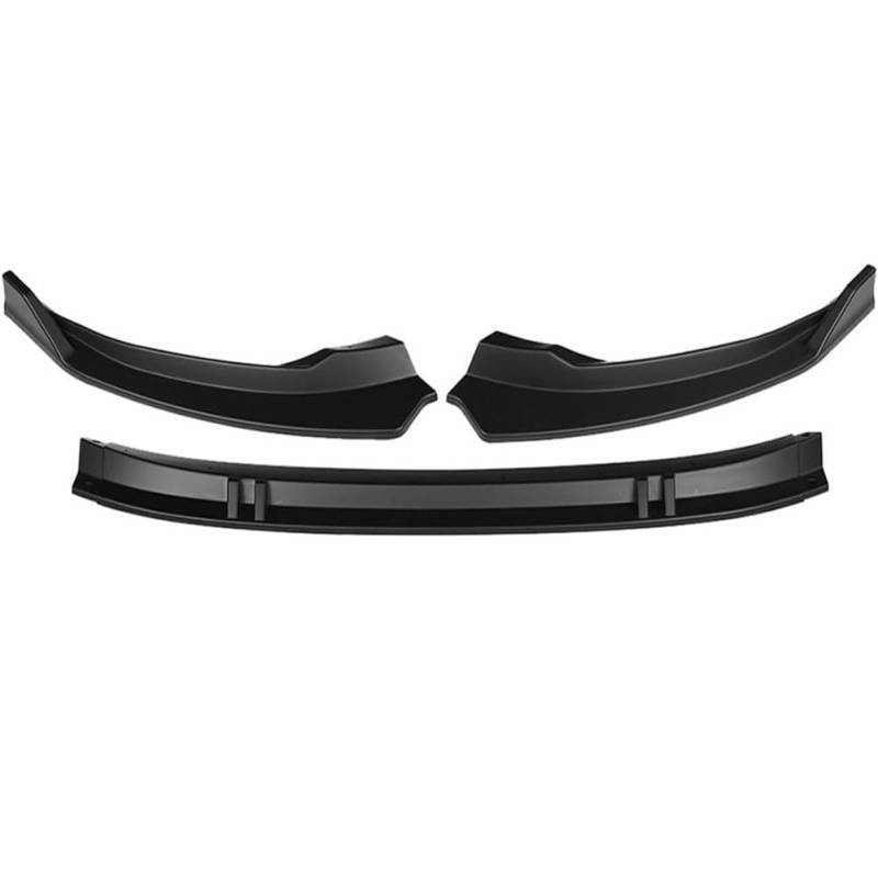 Auto Spoiler Frontspoiler für Audi A3 2021-2022, Lippe Frontstoßstange Splitter Frontstoßstangen Protector Frontlippe Diffusor Spoilerlippe,B/Matte Black von GUOPENG