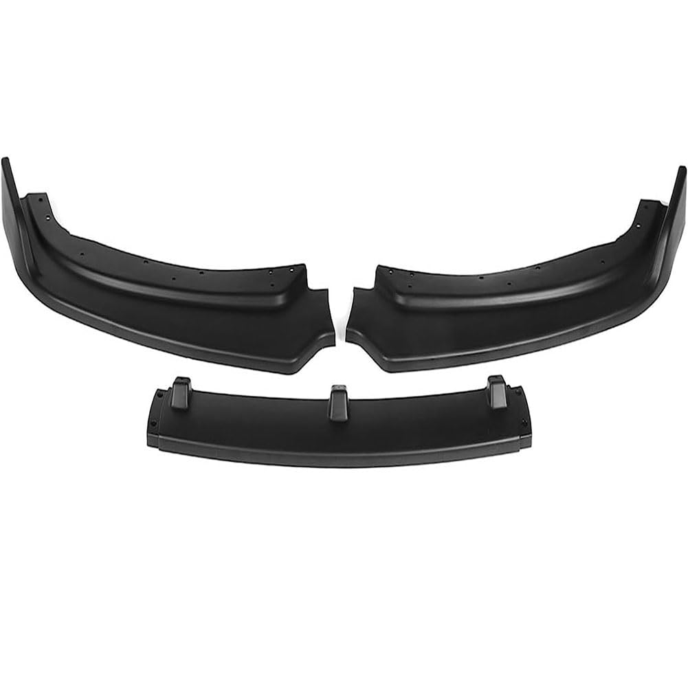 Auto Spoiler Frontspoiler für BMW 3 Series F30 F35 2012-2015, Lippe Frontstoßstange Splitter Frontstoßstangen Protector Frontlippe Diffusor Spoilerlippe,B/Matte Black von GUOPENG