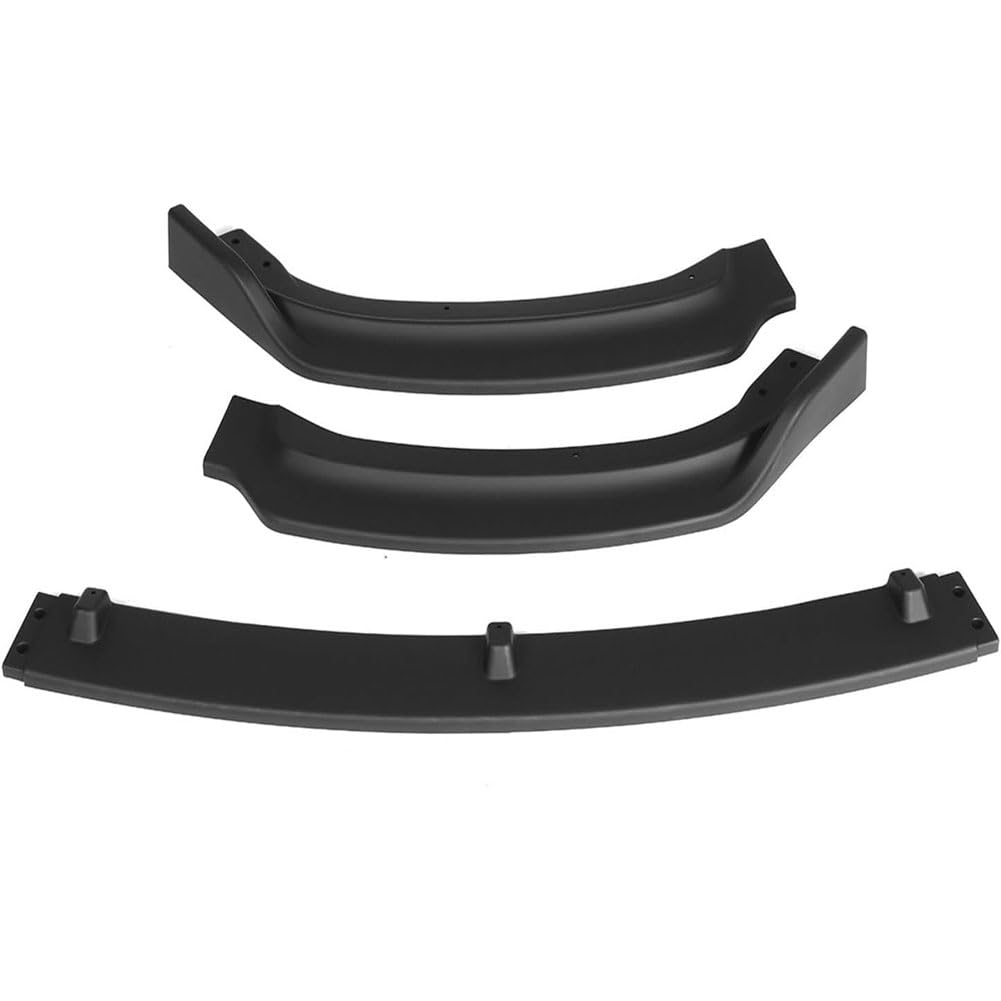 Auto Spoiler Frontspoiler für BMW 3 Series F30 F35 2016-2019, Lippe Frontstoßstange Splitter Frontstoßstangen Protector Frontlippe Diffusor Spoilerlippe,B/Matte Black von GUOPENG