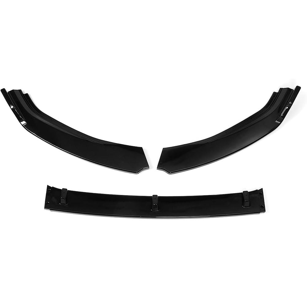 Auto Spoiler Frontspoiler für EOS V6 TSI TDI FSI 2006-2015, Lippe Frontstoßstange Splitter Frontstoßstangen Protector Frontlippe Diffusor Spoilerlippe von GUOPENG