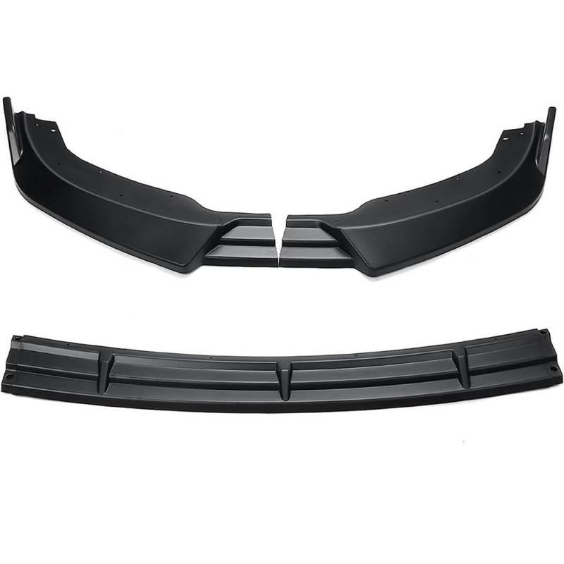 Auto Spoiler Frontspoiler für Infiniti G37 Sedan 2010-2013, Lippe Frontstoßstange Splitter Frontstoßstangen Protector Frontlippe Diffusor Spoilerlippe,B/Matte Black von GUOPENG