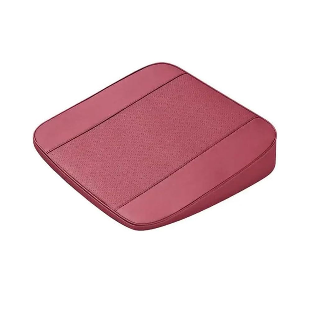 GUOPENG Auto Sitzkissen für BMW F30 F31 F32 F33, Sitzkeilkissen Autositzkissen Keilkissen Sitzschoner Pad Autositzauflage Zubehör,B/red-M/6cm von GUOPENG