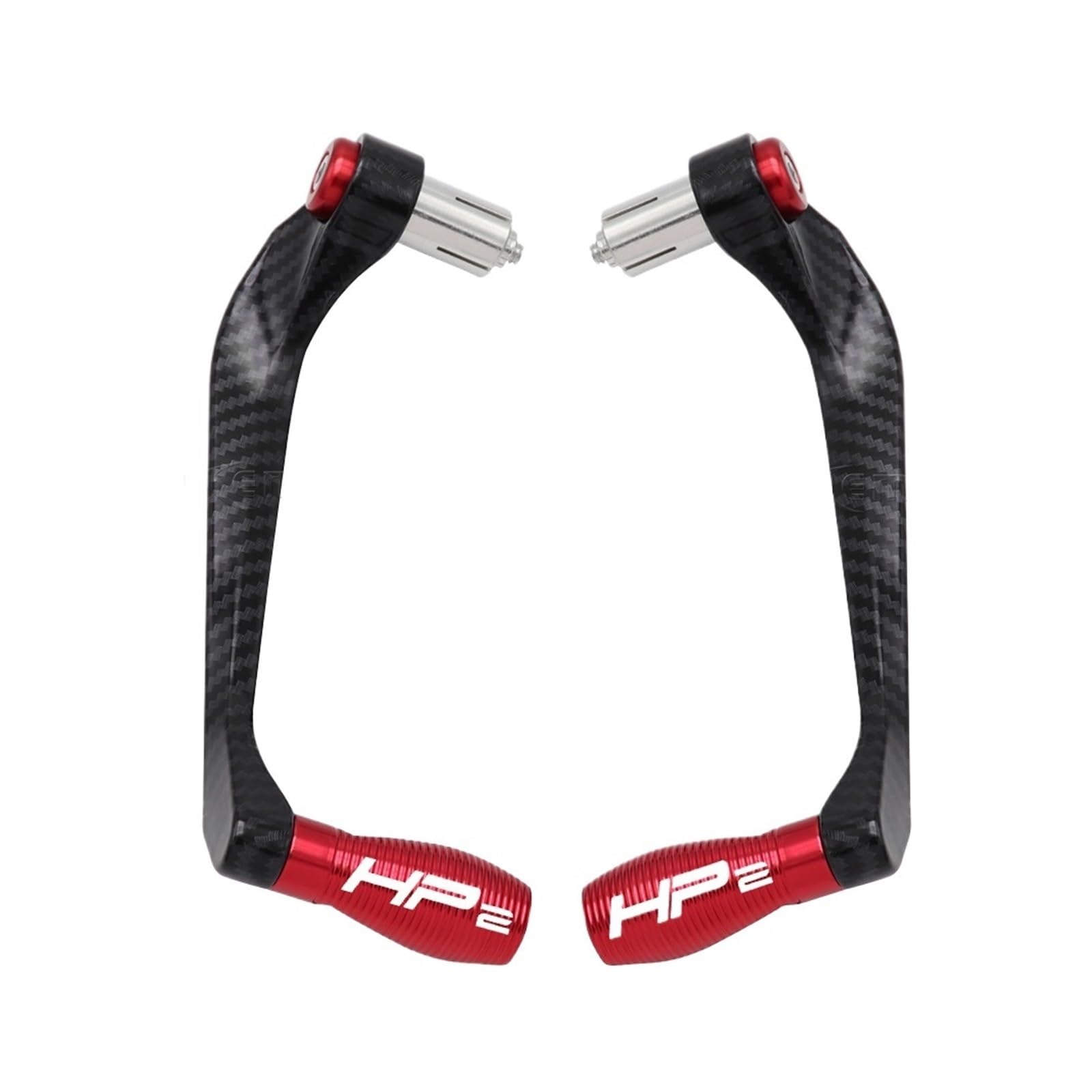 Für BM HP2 Megamoto HP2 Enduro HP 2 Motorrad Universal-Lenkergriffe Bremskupplungshebel Lenkerschutzschutz(B Red) von GUOXUN