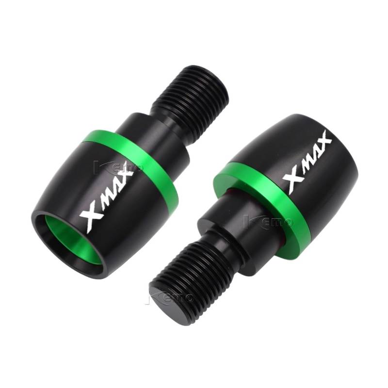 Für XMAX X MAX X-MAX 400 2013-2019 X-MAX 250 2009-2019 X-MAX 125 2016-2019 motorräder Lenker Griffe Stecker Slider Abdeckung(Army green) von GUOXUN