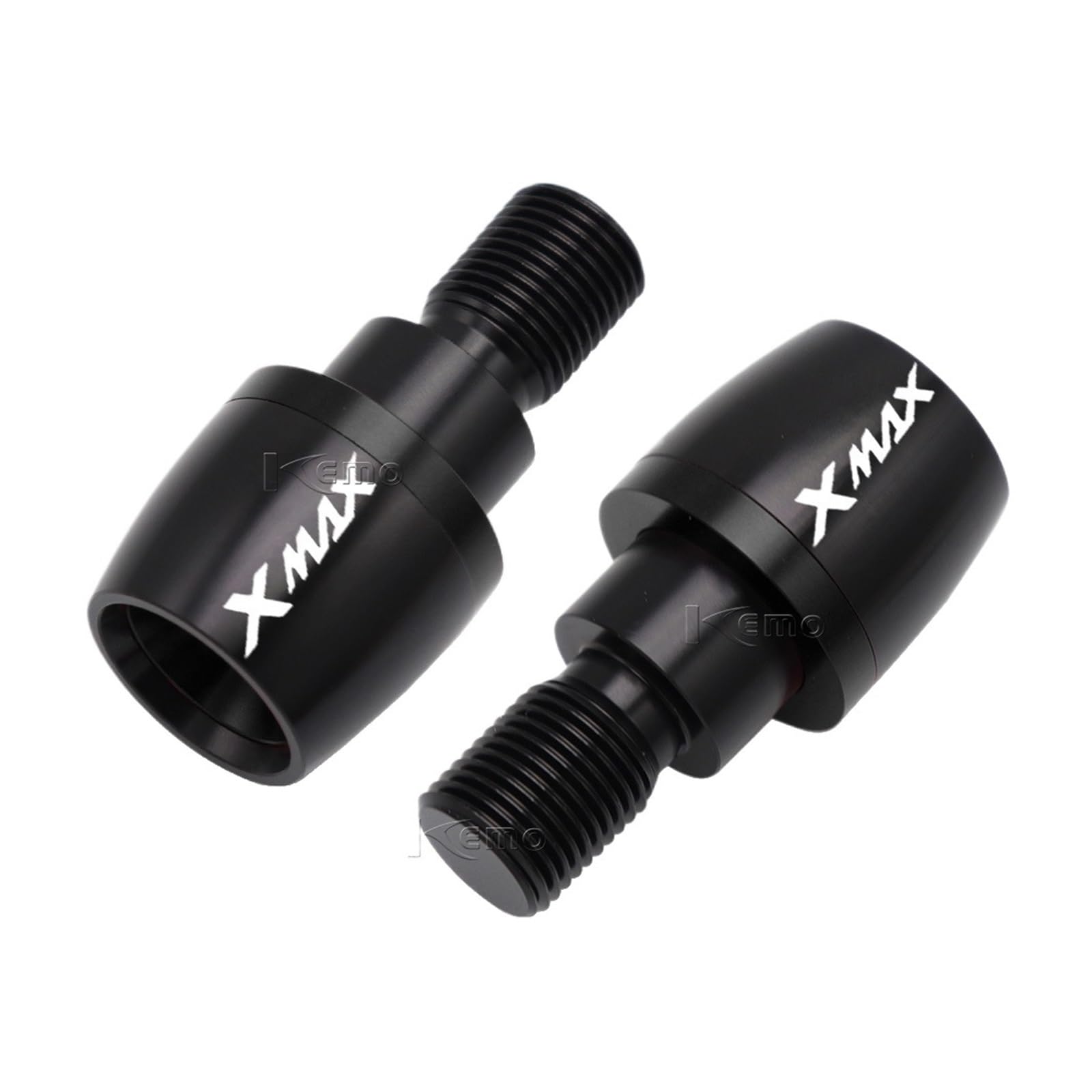 Für XMAX X MAX X-MAX 400 2013-2019 X-MAX 250 2009-2019 X-MAX 125 2016-2019 motorräder Lenker Griffe Stecker Slider Abdeckung(Black) von GUOXUN