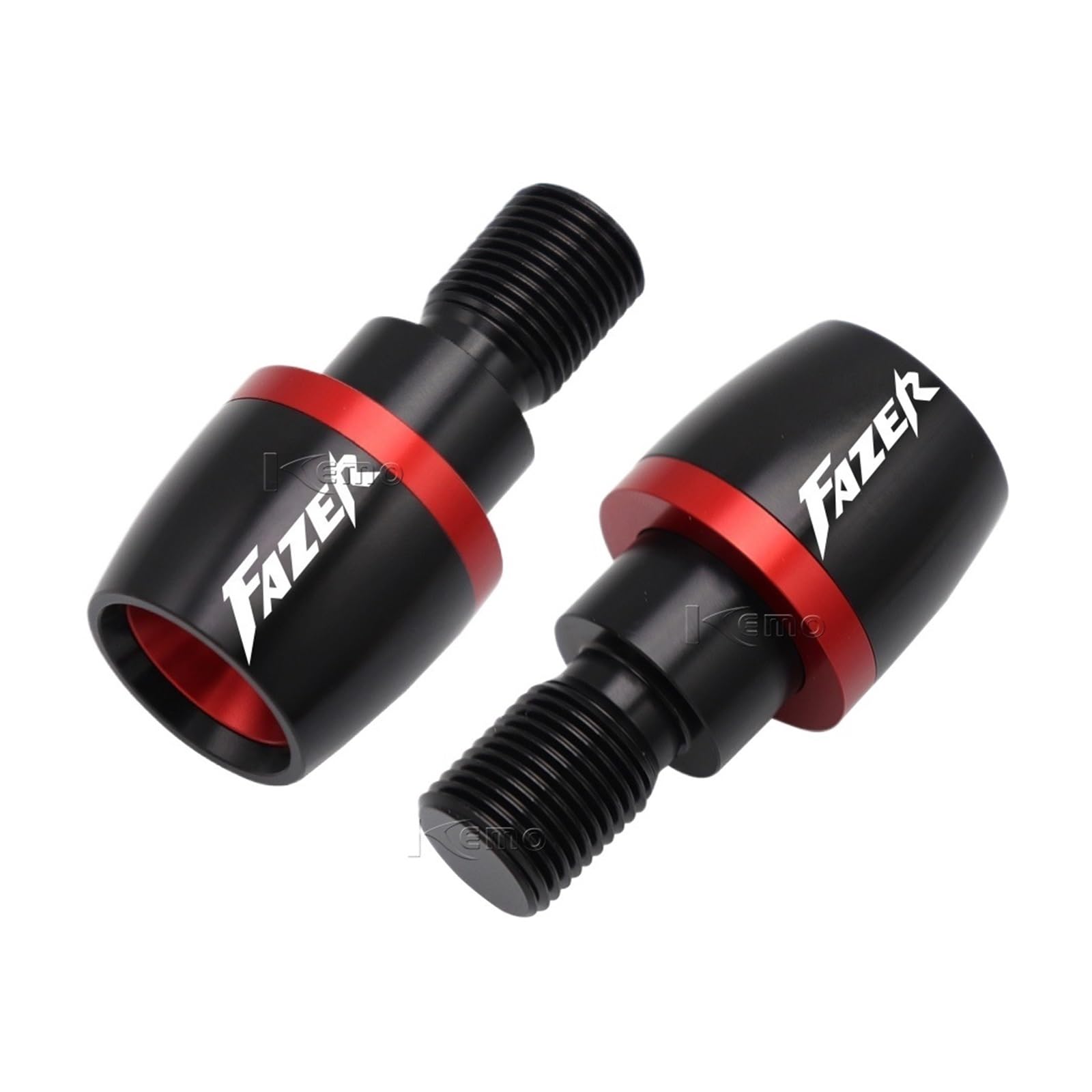 Für YMH FZ1 FAZER 2006–2016 FZ6 FAZER 2014–2016 FZS1000 FAZER 2001–05 Motorräder Lenkergriffe Stecker Schieber Lenkerenden(Red) von GUOXUN