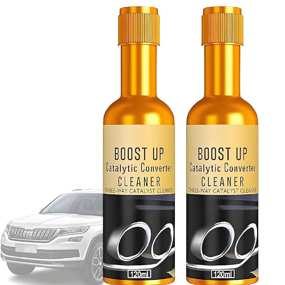 Glamatic Catalytic Cleaner, Katalysator Reiniger Benzin, Auto Katalysator Reiniger, Sofortiger praktischer Autoabgasreiniger, Motor Turbolader Reiniger, Catalytic Converter Cleaner für Auto (2) von GUSHE