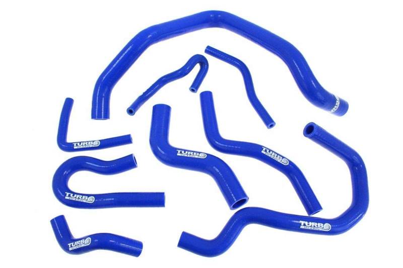 Sport Blau Silikon Schläuche Kit Kompatibel mit Honda Civic 1996 1997 1998 Ek3 D15B GV-2865 Entwicklung Performance Silikon Kühler Silikonschlauch von GV-ZONE