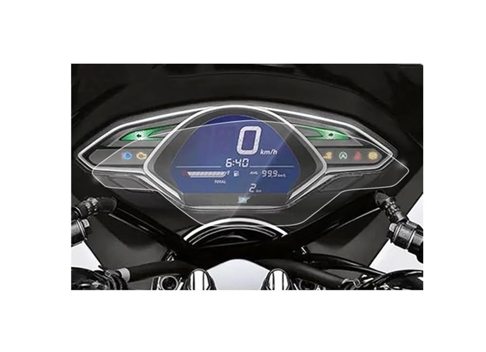 Tacho Schutzfolie 2020 für Ho&nda PCX 150 PCX150 2018 2019 Motorrad Cluster Scratch Schutz Film Dashboard Tacho Bildschirm Aufkleber von GWSKLFNCV