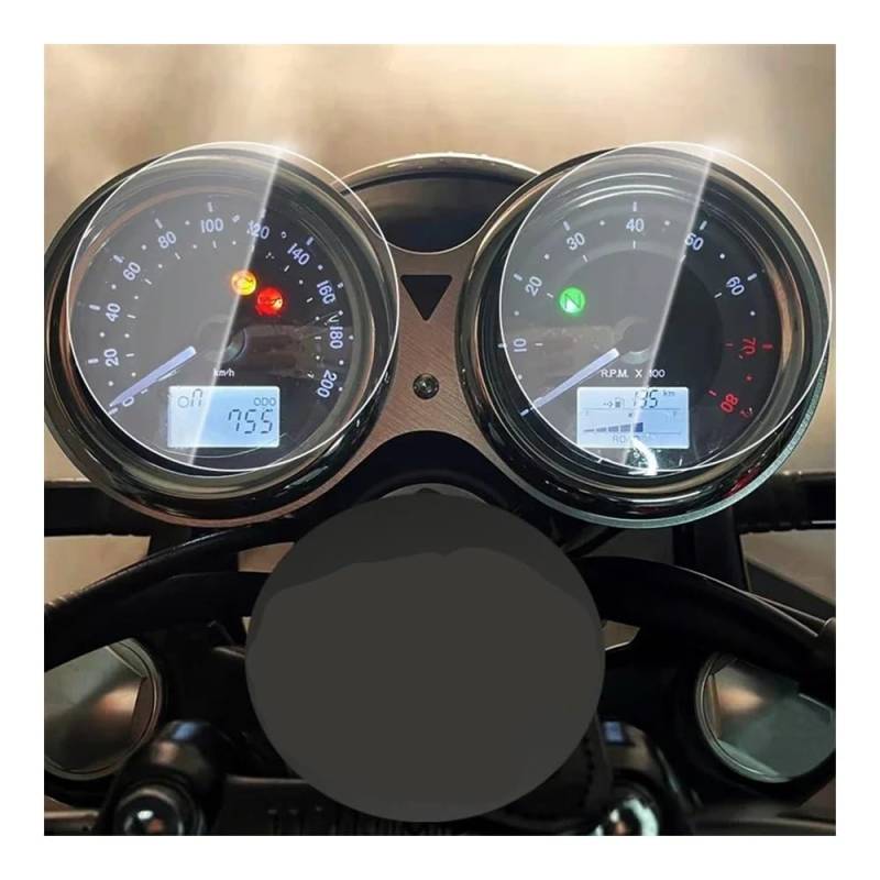 Tacho Schutzfolie Für Bonneville T120 Bonneville T100 Thruxton R Motorrad Scratch Cluster Screen Dashboard Schutz Instrument Film von GWSKLFNCV