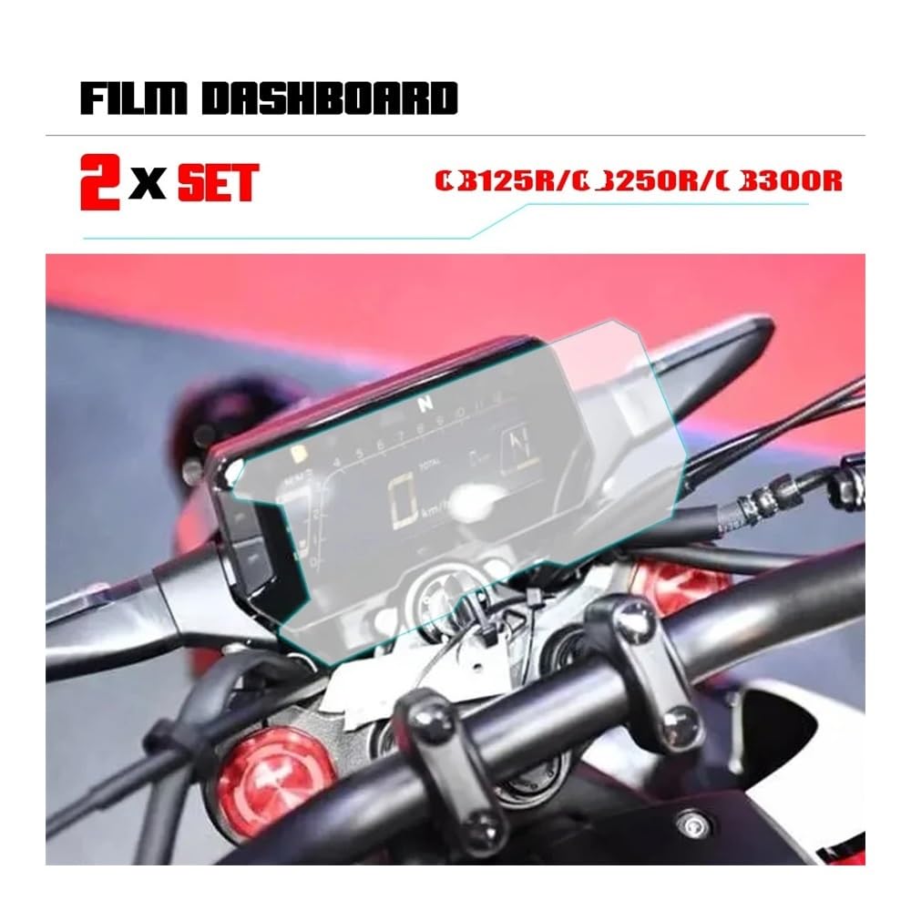 Tacho Schutzfolie Für Ho&nda CB125 CB125R CB150 CB250R CB300R CB 125 R 2018 2019 2020 Motorrad Cluster Kratzschutz Film Displayschutz von GWSKLFNCV