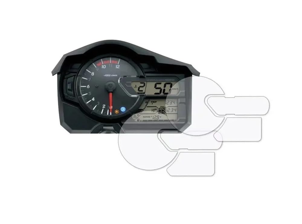 Tacho Schutzfolie Für V-STROM650 Motorrad Instrument Cluster Scratch Schutz Film Bildschirm Für Suzuki VStrom 650 DL1000 V-STROM1000 von GWSKLFNCV