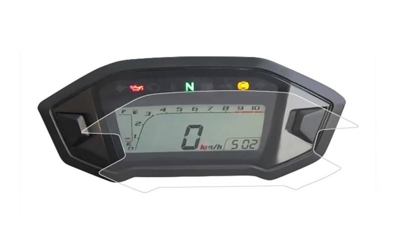 Tacho Schutzfolie Motorrad Dashboard Screen Protector Tacho Schutz Film Für Ho&nda CBR500R CBR500F CBR500X CRF250L CRF250 Rally MSX125 von GWSKLFNCV