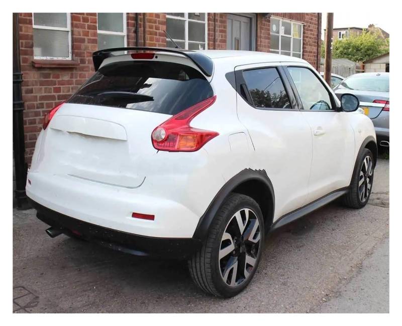 Auto Heckspoiler Für Nissan Für Juke 2010 2011 2012 2013 2014 2015 Heckspoiler ABS-Material Auto Heckflügel Heckspoilerlippe Spoiler Auto Heckflügel(Weiß) von GXFCASE