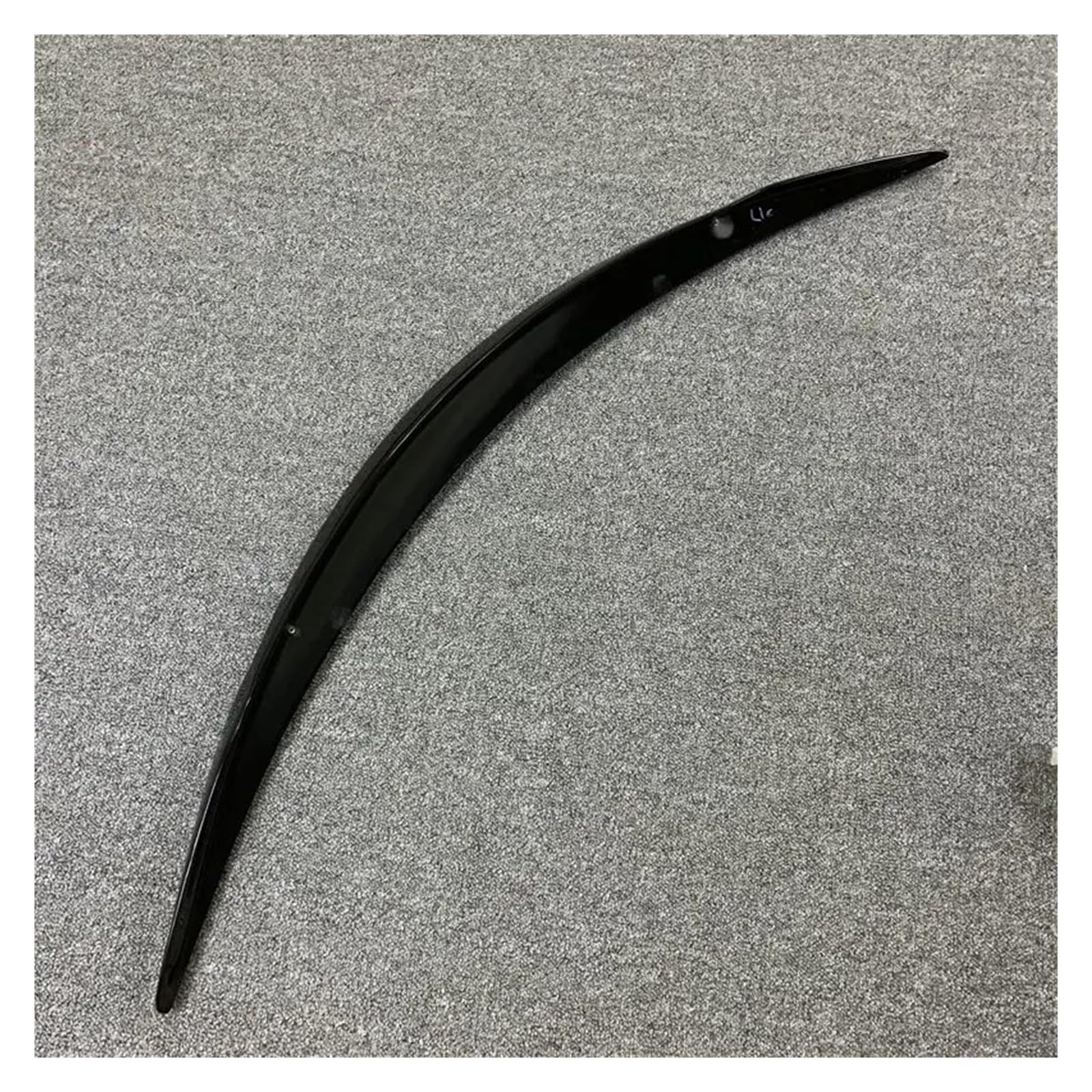 Auto Heckspoiler Für Tesla Für Modell S 2014 2015 2016 2017 2018 2019 Auto Boot Lip Flügel Spoiler Carbon Fiber Hinten Stamm Spoiler Flügel Auto Heckflügel(Bright Black) von GXFCASE