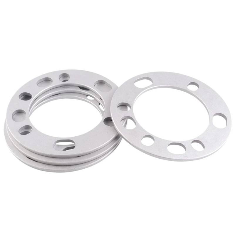 Auto Spurverbreiterung 2 STÜCKE Für Bronco Für F100 Für F150 Für Ranger 8mm Spurverbreiterungen Bolzen Muster 5x5,5 "5x139,7mm 6x5,5" 6x139,7mm Radnabenadapter Auto-Rad-Distanzscheiben von GXFCASE