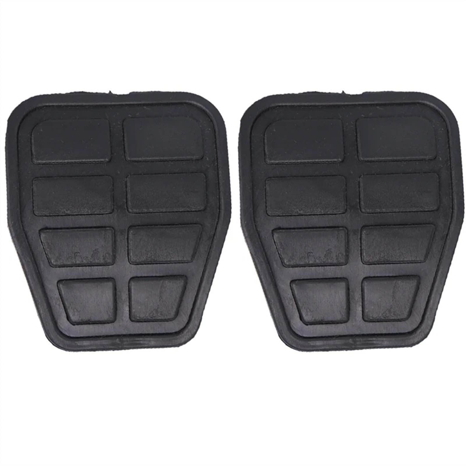 Pedalkappen Für VW Für Transporter T4 Für Eurovan 1990-2001 2002 2003 Auto Gummi Bremse Kupplung Fuß Pedal Pad Abdeckung Ersatz 7213141 6X0721173A Pedalauflage(2piece) von GXFCASE