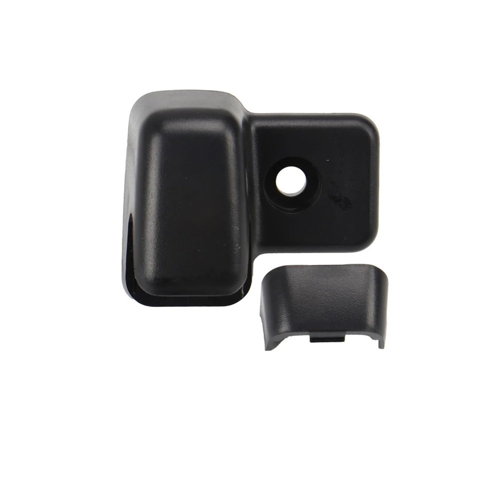 Sonnenblende Für Mini R55 R56 R60 2007-2014 Autodachseiten-Sonnenblende Sonnenblende Feste Clip-Schnallenhakenhalterung Auto Innenseite Sonnenblende(Rear Black) von GXFCASE