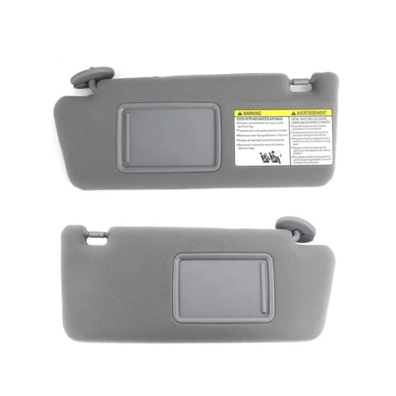 Sonnenblende Für Toyota Für Tacoma 2005-2012 Auto Grau Sonnenblende Linke Seite Rechte Seite Fahrerseite Beifahrerseite Auto Innenseite Sonnenblende(Grey Left and Right) von GXFCASE