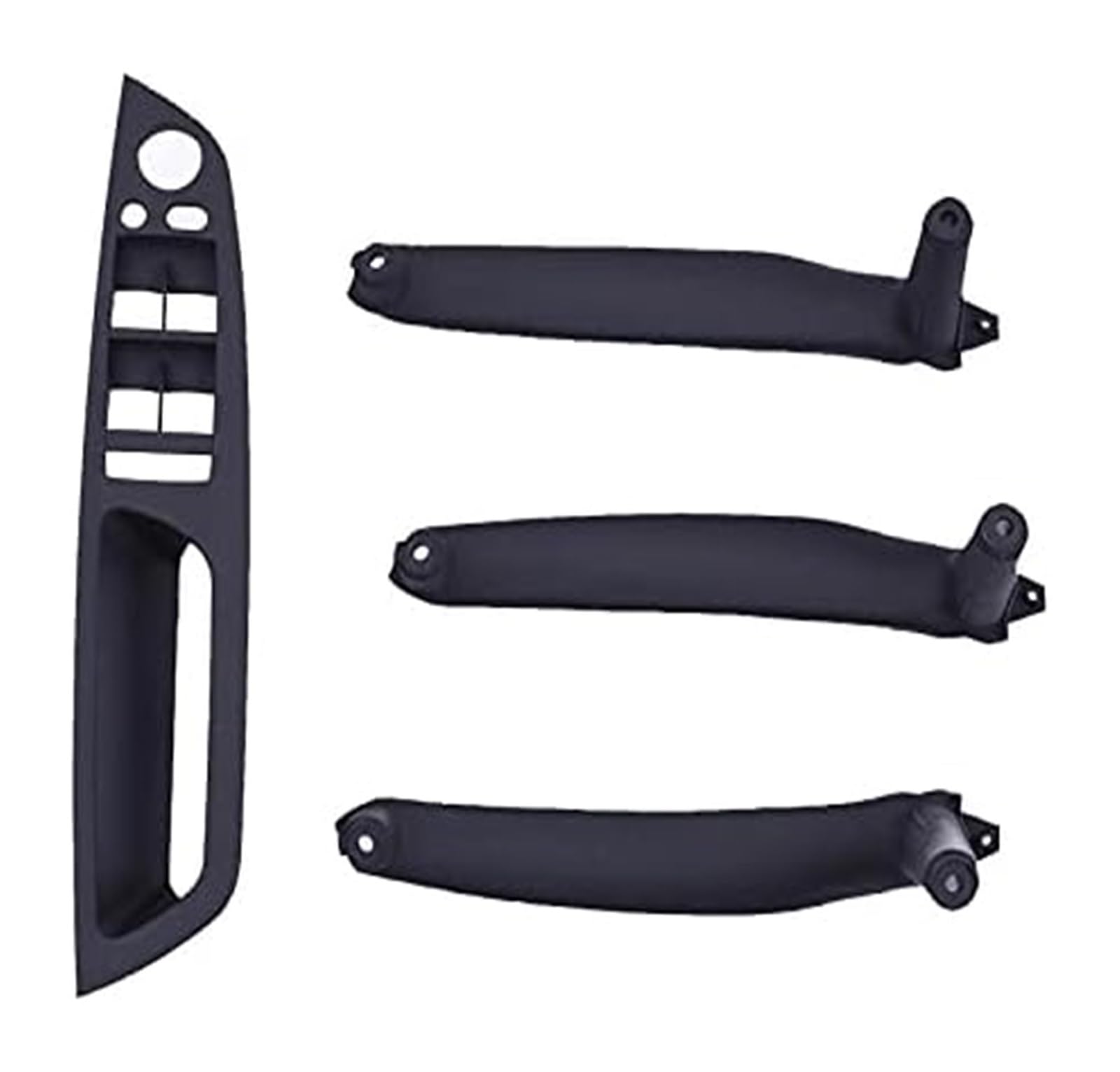 Auto Handschuhfach Deckel Griff Für B&MW E70 E71 X5 X6 Armlehne Auto Links Vorne Fahrersitz LHD Innentürgriff Innenverkleidung Pull Trim Abdeckung(E70-set-black) von GXSAI