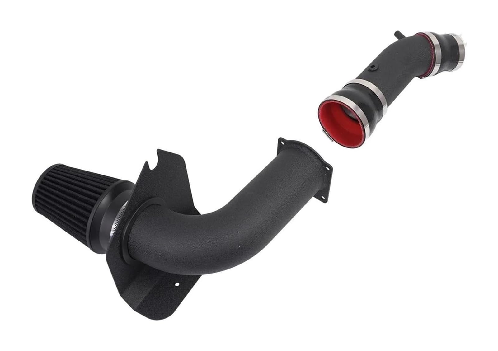 Auto Lufteinlass Schlauch Für Mustang 1999-2004 3,8L V6 Gas Turbo Kaltluftansaugrohr Kit High Power Filter Auto Modifikation Lufteinlass Entlüftungsschlauch von GXSAI