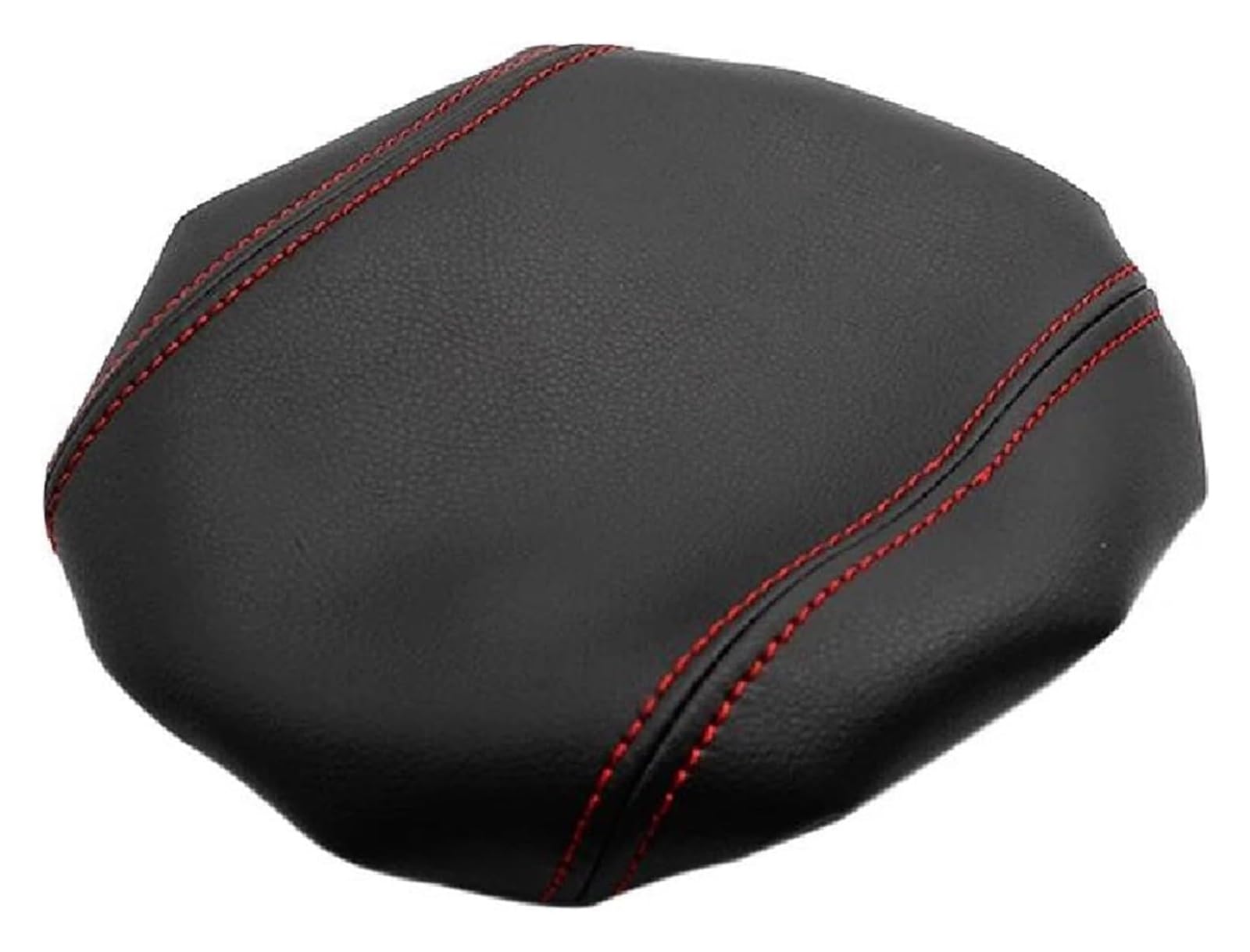 Auto Mittelarmlehne Abdeckung Für Highlander 2009-2014 Mittelkonsole Leder Armlehnenpolster Zubehör Stilvolle Und rutschfeste Auto-Innenbox Schutz(Black with Red) von GXSAI