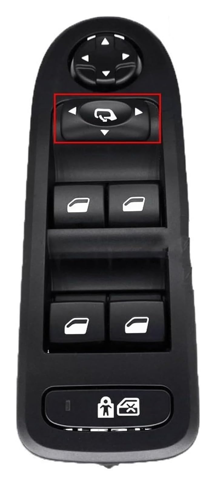 Für Citroen Für C5 2007-2013 Autozubehör Elektrischer Fensterheberschalter Elektrischer Glasheberknopf 96644915XT Fensterschalter Sitz Auto Fensterheber Schalter(C) von GXSAI