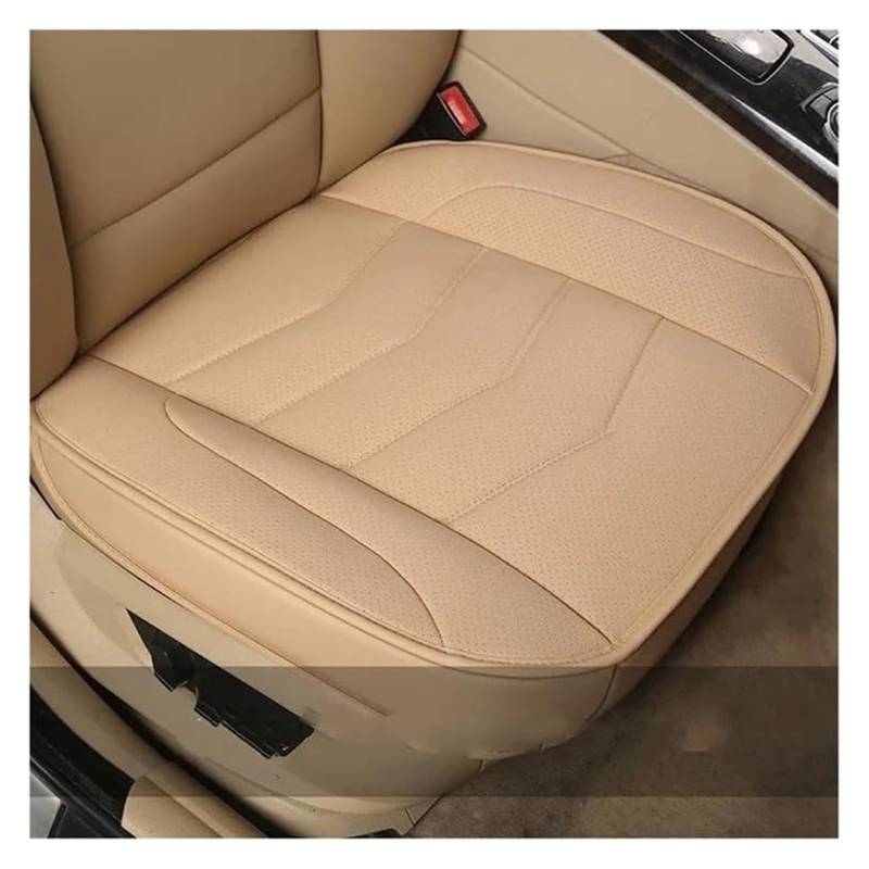 GXSAI Auto Sitz Schonbezug Für B&MW E30 E60 E90 F10 X3 X5 F11 Autositzkissen Autositzkissen Autositzbezug Autositzkissen(1 Pcs Front Beige) von GXSAI