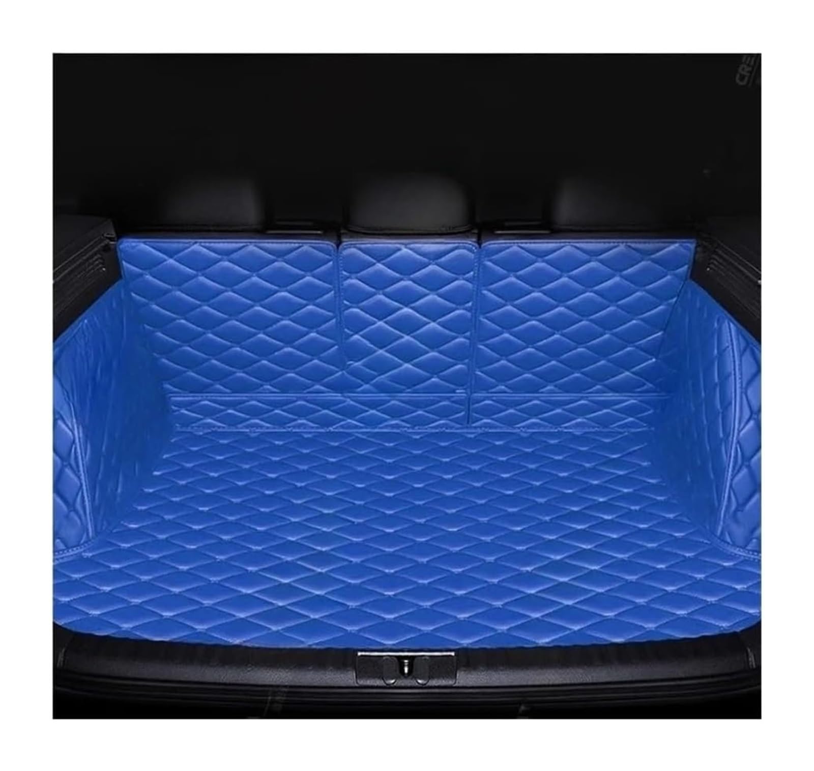 Teppich Stamm Unterlage Für Hyundai Für I30 2009 Auto Kofferraum Abdeckung Pad Cargo-Liner Boot Liner Schutz Innen Auto Stamm Matte(Blue) von GXSAI