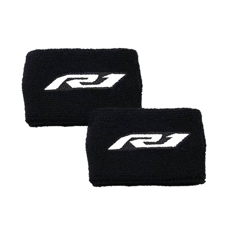 Geeignet Für YZFR1 R1M Motorrad Vorderradbremse Öltankabdeckung Hülle Ärmel Schlüsselanhänger Schlüsselanhänger(2 Piece Socks-White) von GXTCJDM